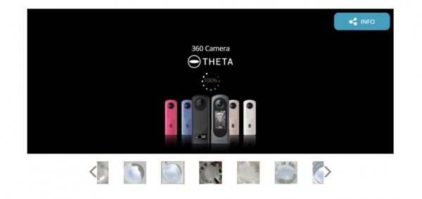 Анонсирована камера Ricoh Theta X 360: 5.7К 30к/с, 60МП, встроенный дисплей