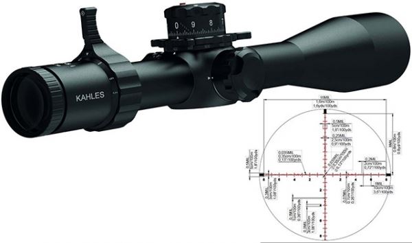 Новые прицелы от Kahles на 2022 год: Helia 1.6-8x42i для охоты и K525i DLR для спортивных стрелков с сеткой SKMR