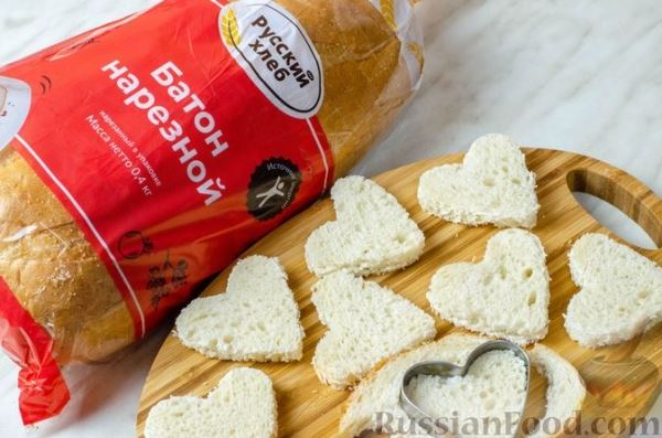 Хлебное печенье "Сердечки"